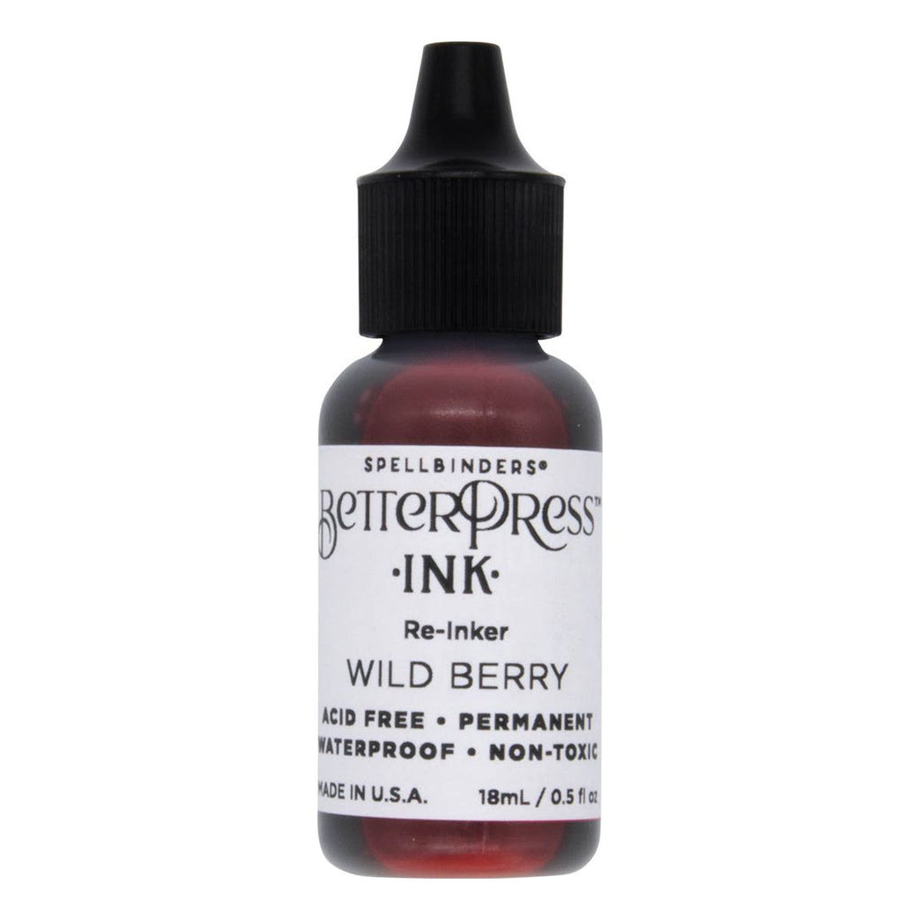 BPI-004 Spellbinders BetterPress Ink Reinker Wild Berry