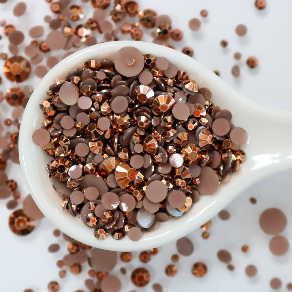 This Calls for Confetti Bronzed Cocoa Sparkle Gems