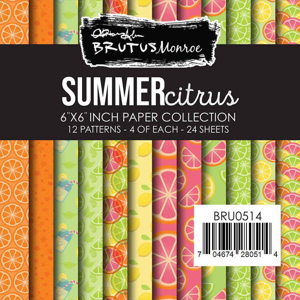 Brutus Monroe Summer Citrus 6x6 Paper Pad bru0514