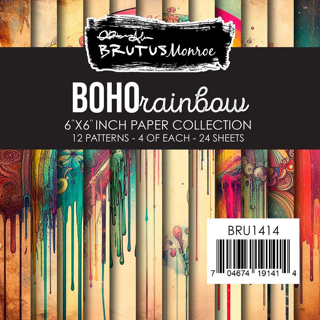 Boho Rainbow 6x6 Paper Pad bru1414