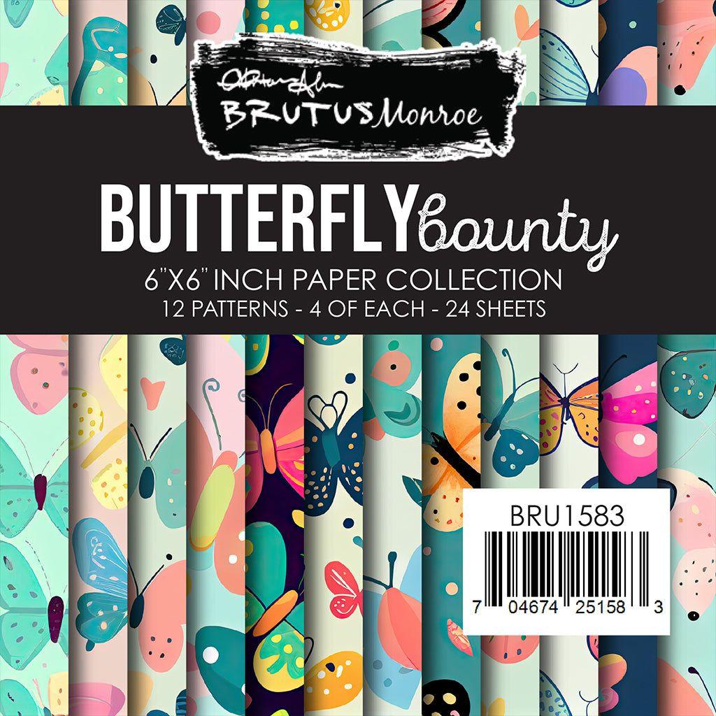 Brutus Monroe Butterfly Bounty 6x6 Paper Pad bru1583