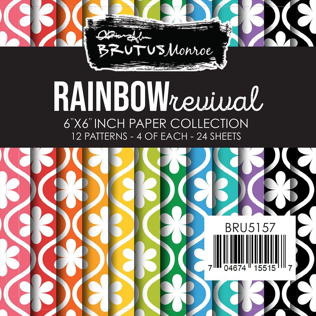 Brutus Monroe Rainbow Revival 6x6 Paper Pad bru5157-2