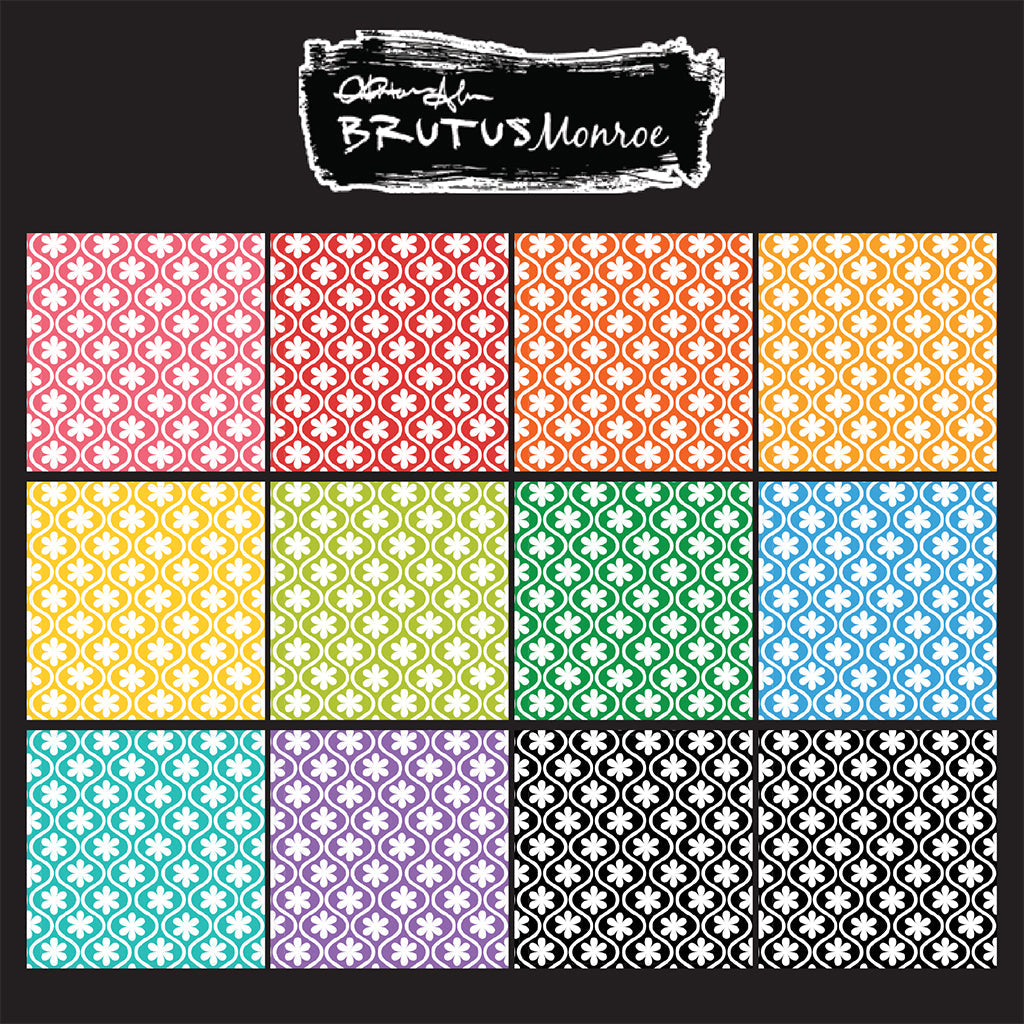 Brutus Monroe Rainbow Revival 6x6 Paper Pad bru5157-2 package back