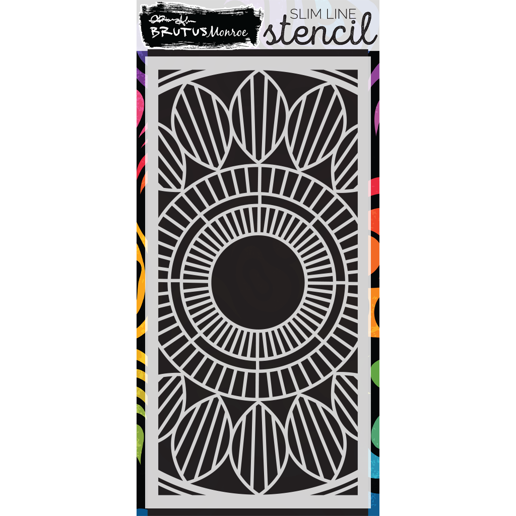 Brutus Monroe Macrame Slimline Stencil bru6229