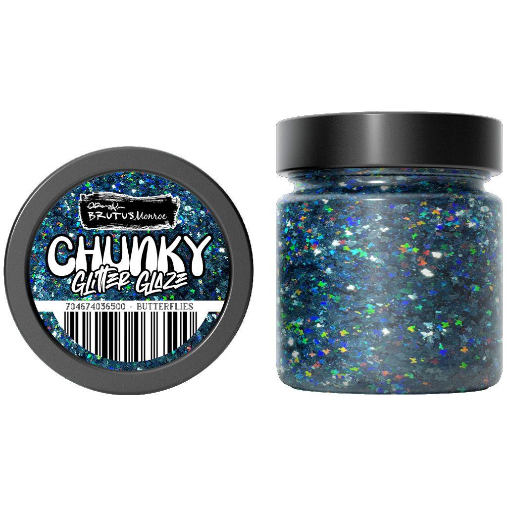 Brutus Monroe Butterflies Chunky Glitter Glaze bru6500