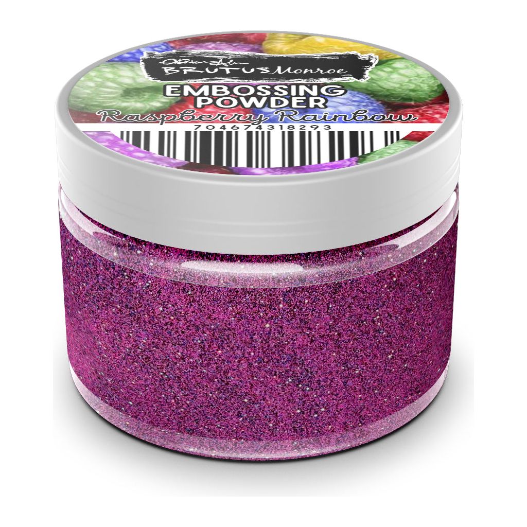 Brutus Monroe Embossing Powder Raspberry Rainbow bru8293-2