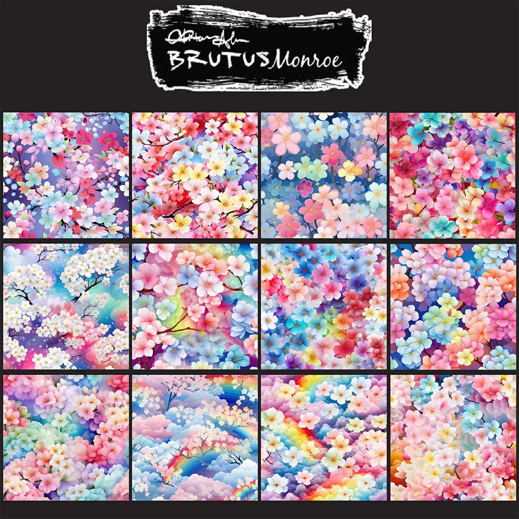 Brutus Monroe Cherry Blossom 6x6 Paper Pad bru9354 sheets