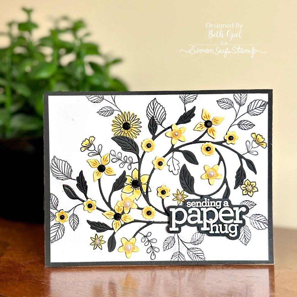 CZ Design Clear Stamps Bad Day Good Vibes cz388c Sunny Vibes Encouragement Card