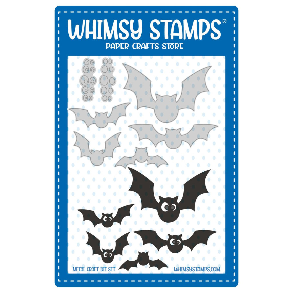 Whimsy Stamps Batty Dies wsd211