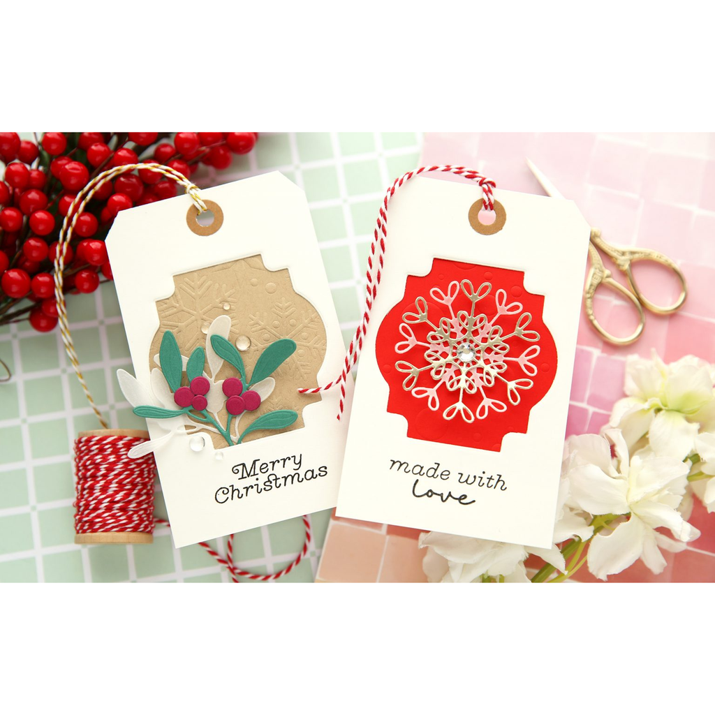 Simon Says Stamp Mistletoe and Berries Wafer Dies 1255sd | color-code:ALT02