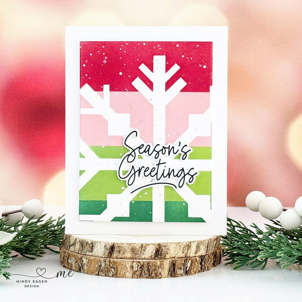 Simon Says Clear Stamps Big Holiday Words 2081ssc Stamptember Christmas Card | color-code:ALT07