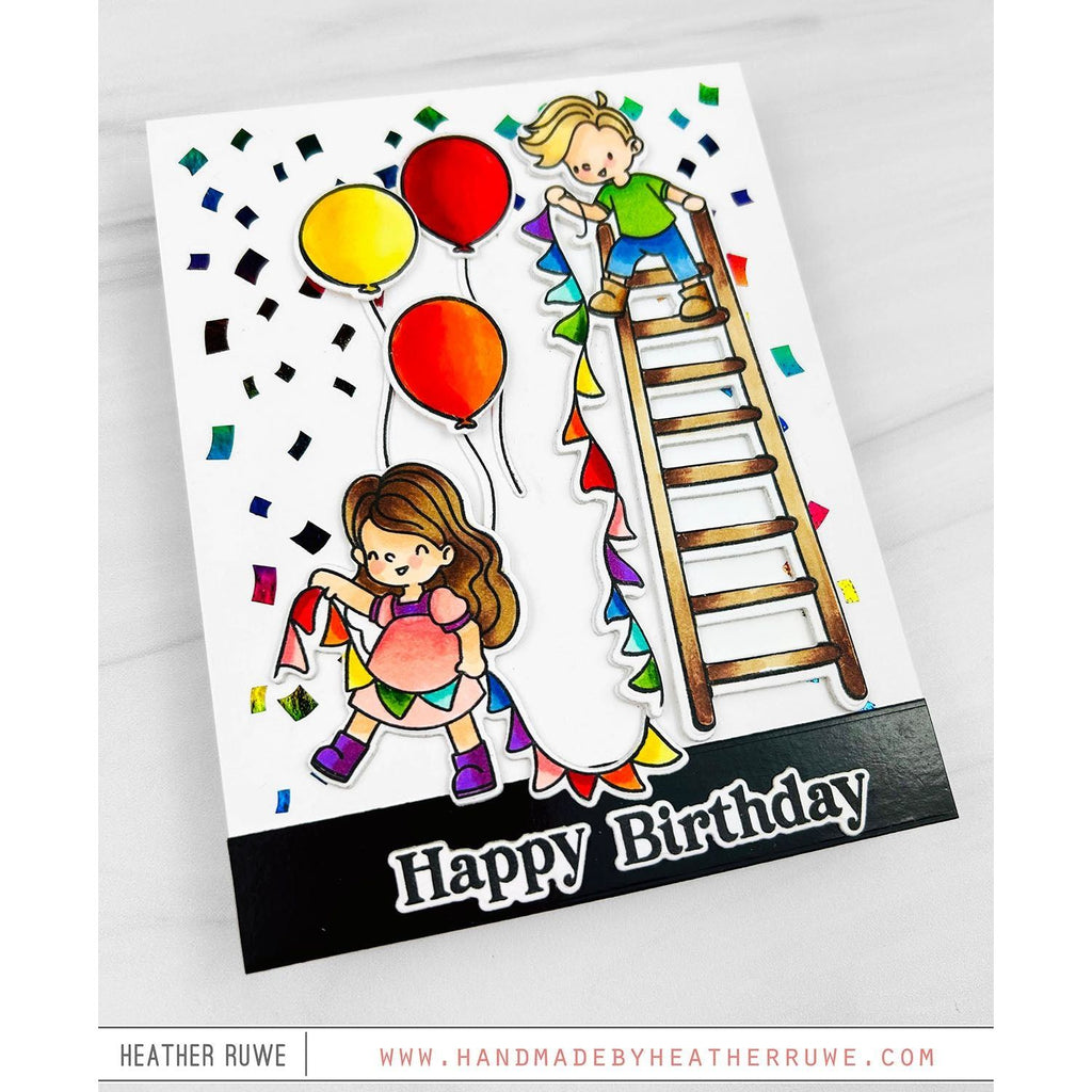 Simon Says Clear Stamps Birthday Party 3033ssc Stamptember Birthday Card | color-code:ALT01