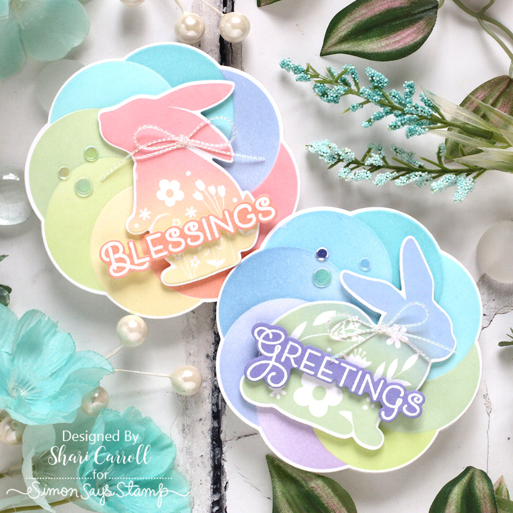 Simon Says Clear Stamps Blessings at Easter 2174ssc Favorite Things Easter Cards | color-code:ALT07