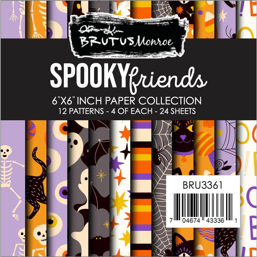 Brutus Monroe Spooky Friends 6x6 Paper Pad bru3361