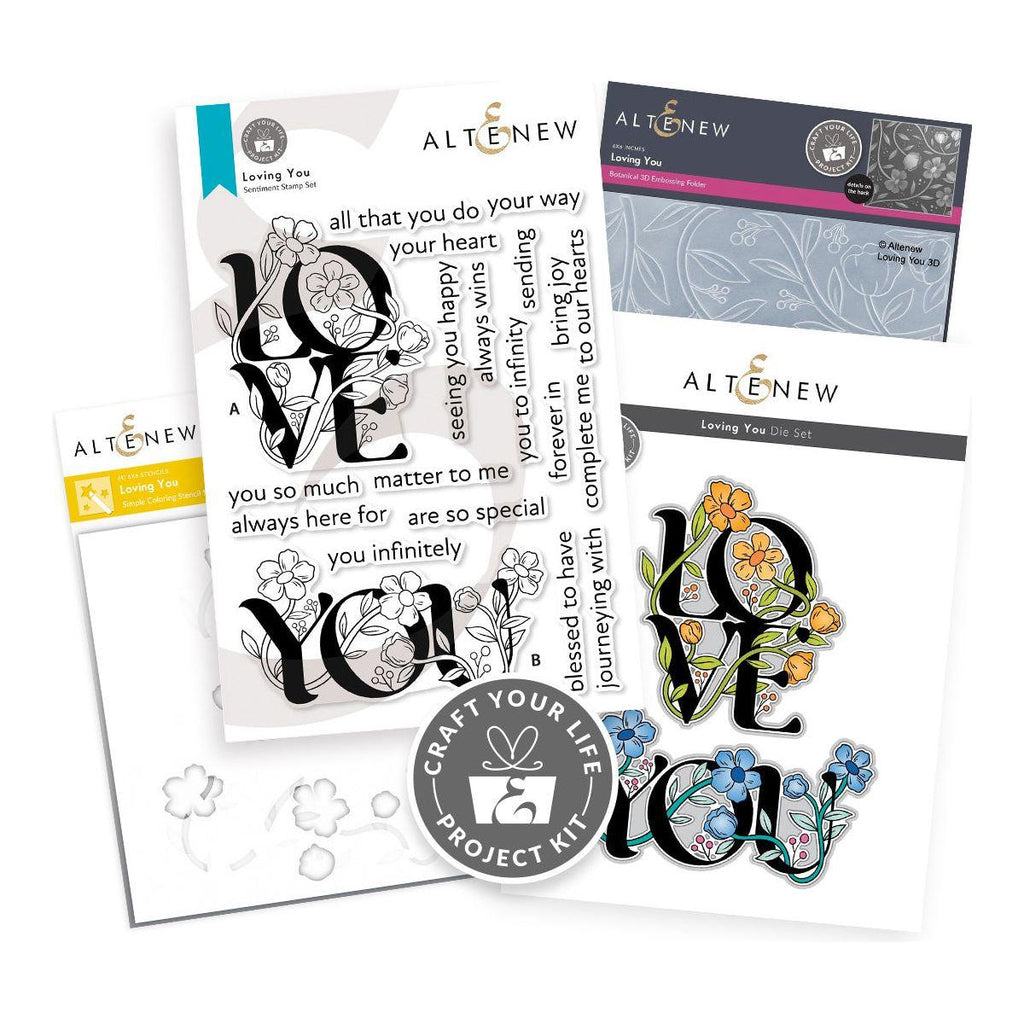 Altenew Craft Your Life Project Kit Loving You alt8582bn