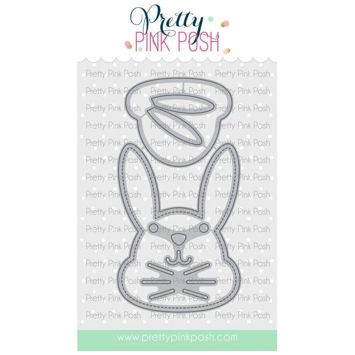 Pretty Pink Posh Bunny Face Shaker Dies