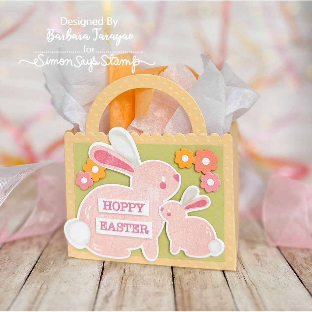 Simon Says Stamp Bunny Kisses Wafer Dies 1037sdc Splendor Easter Gift Bag | color-code:ALT03