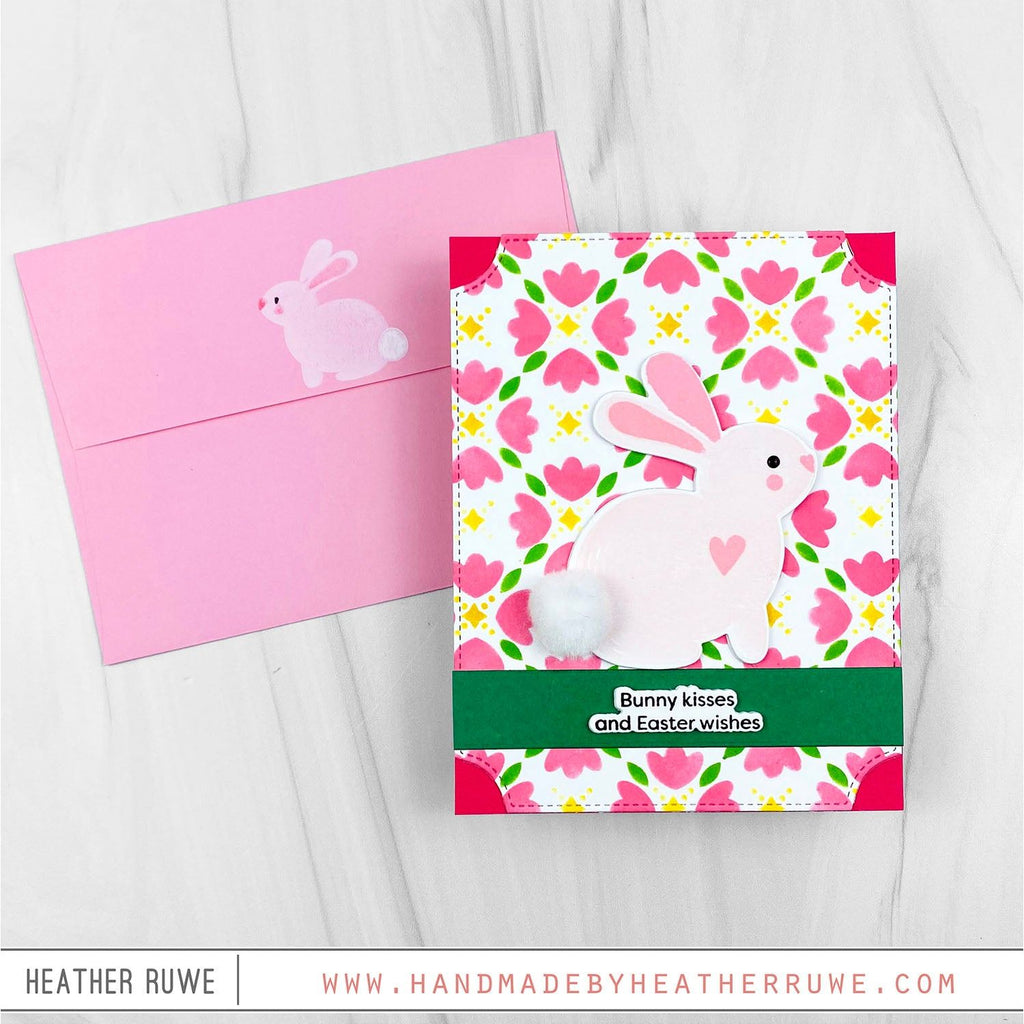 Simon Says Stamp Bunny Kisses Wafer Dies 1037sdc Splendor Easter Card | color-code:ALT02