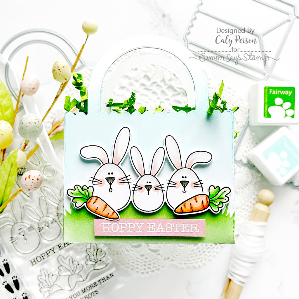 Simon Says Clear Stamps Bunny Trail 3031ssc Splendor Easter Gift Bag | color-code:ALT04