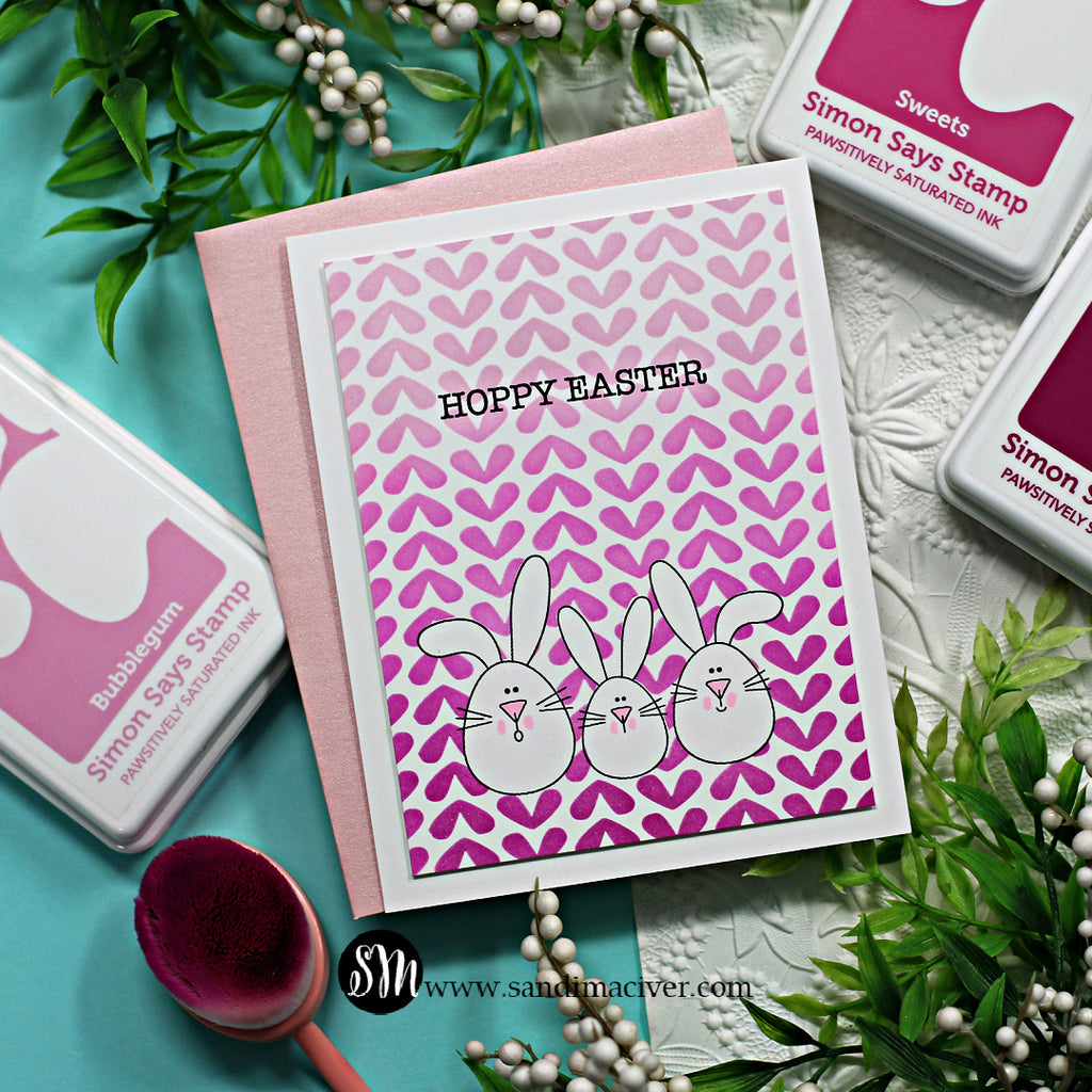 Simon Says Clear Stamps Bunny Trail 3031ssc Splendor Easter Card | color-code:ALT01