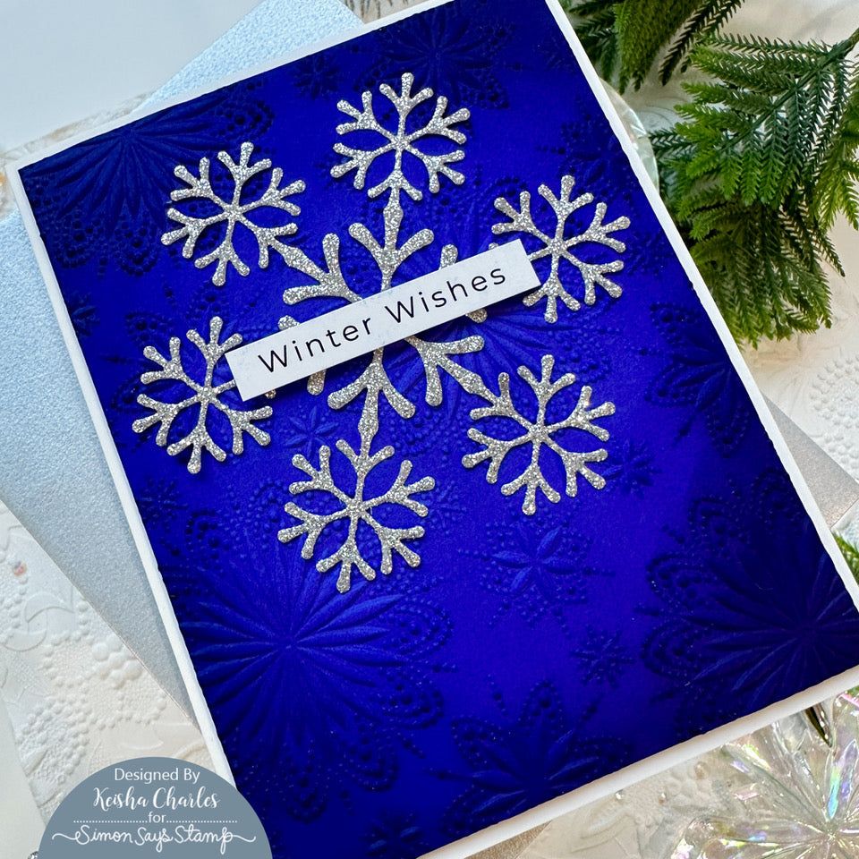 Snowflake Stamp, Winter Crafts Tool 