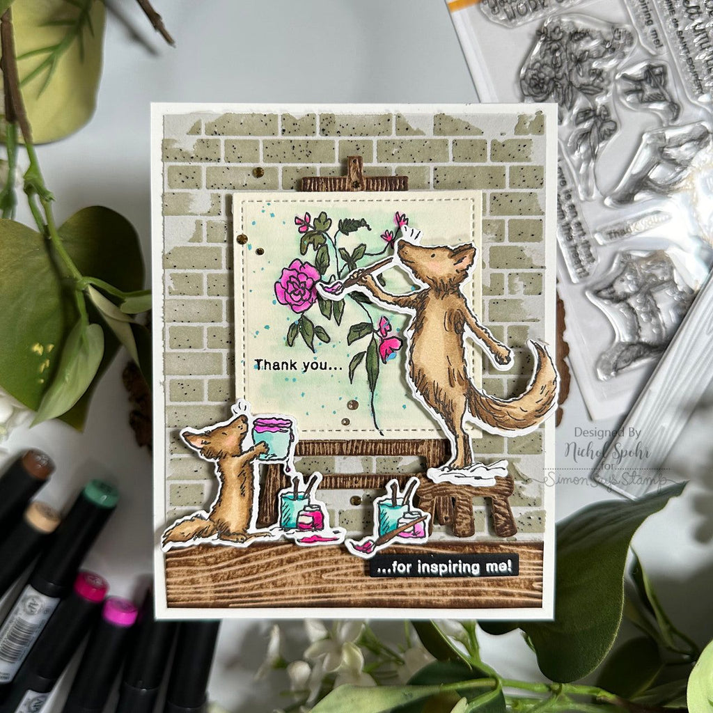 Colorado Craft Company Work of Art STAMPtember Exclusive Stamps and Dies Set | color-code:ALT02