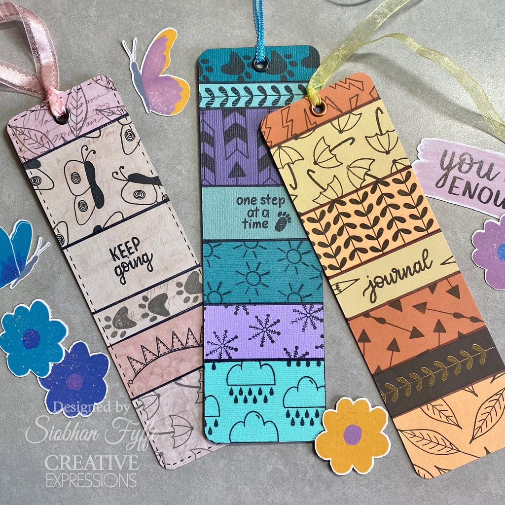 Creative Expressions Beautiful Banners Clear Stamps cec1024 tags