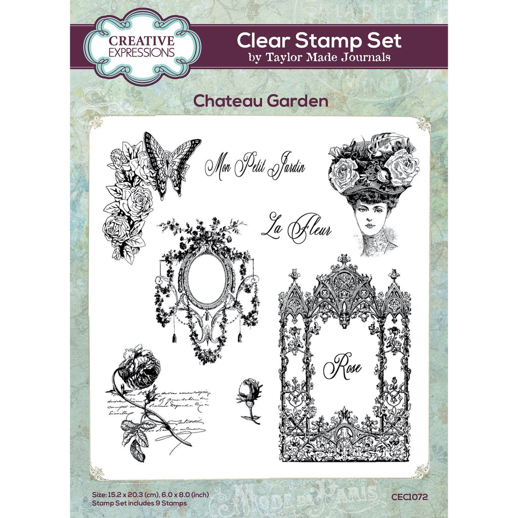 Creative Expressions Chateau Garden Clear Stamps cec1072