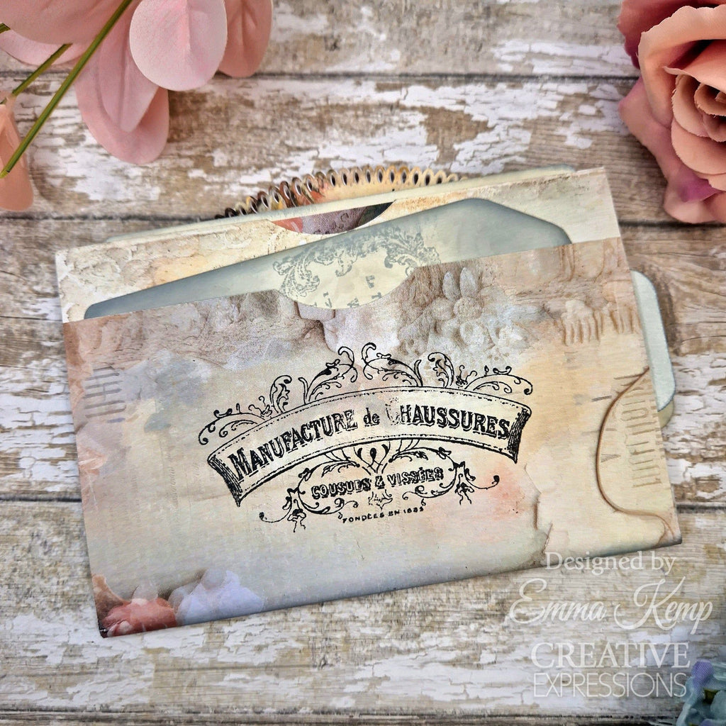 Creative Expressions Victorian Clear Stamps cec1074 envelope