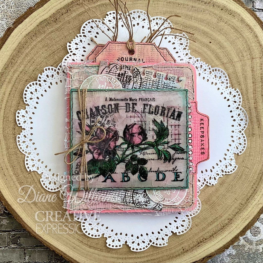 Creative Expressions Fleur Clear Stamps cec1082 abode