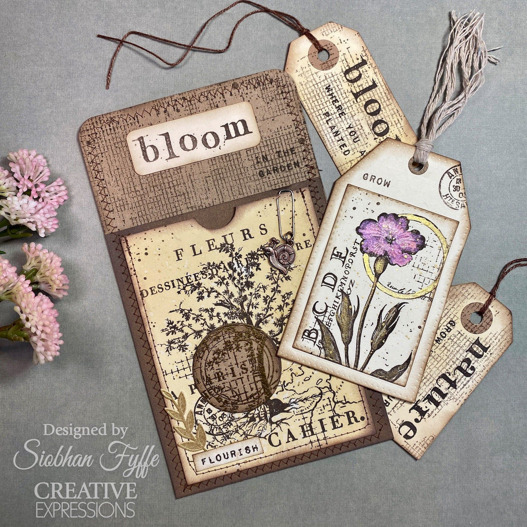 Creative Expressions Nature Clear Stamps cec1084 bloom