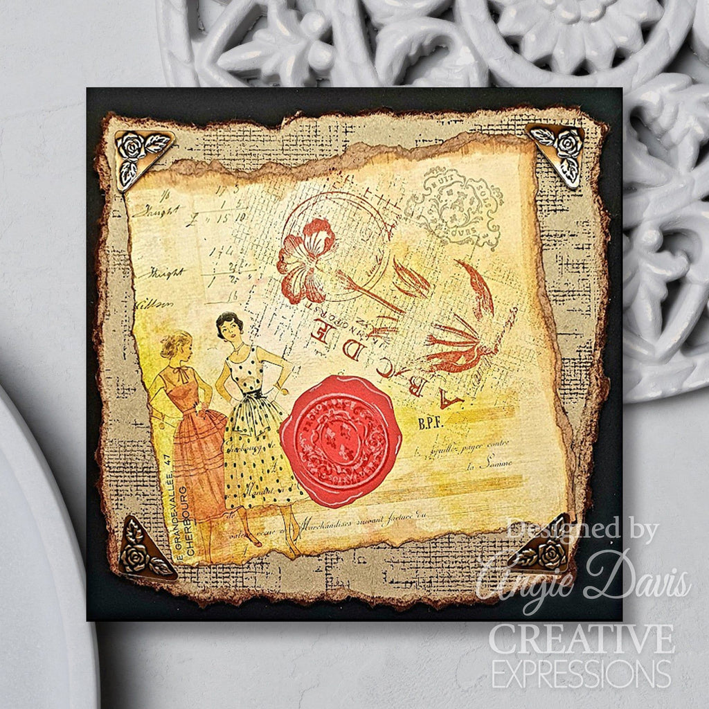 Creative Expressions Bloom Clear Stamps cec1081 ladies