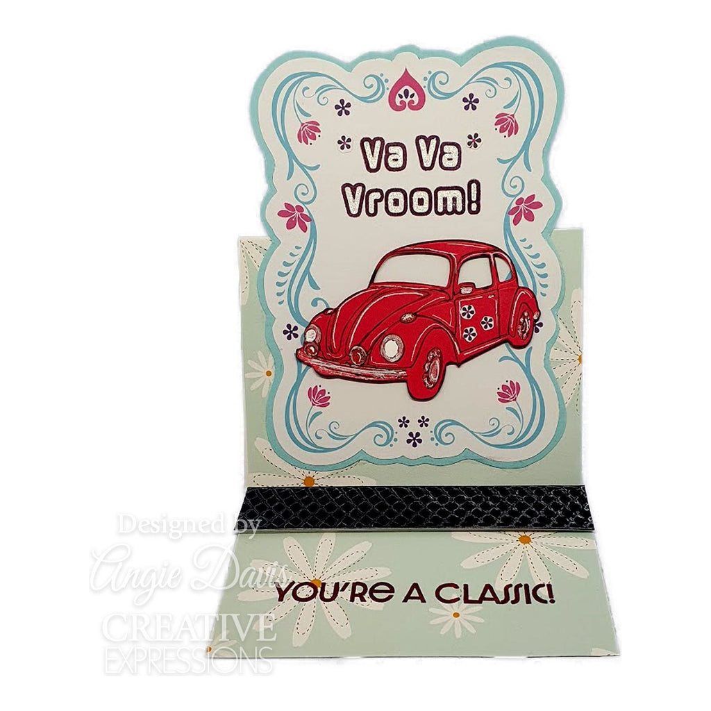 Creative Expressions Classic Cars Clear Stamps cec1088 vroom