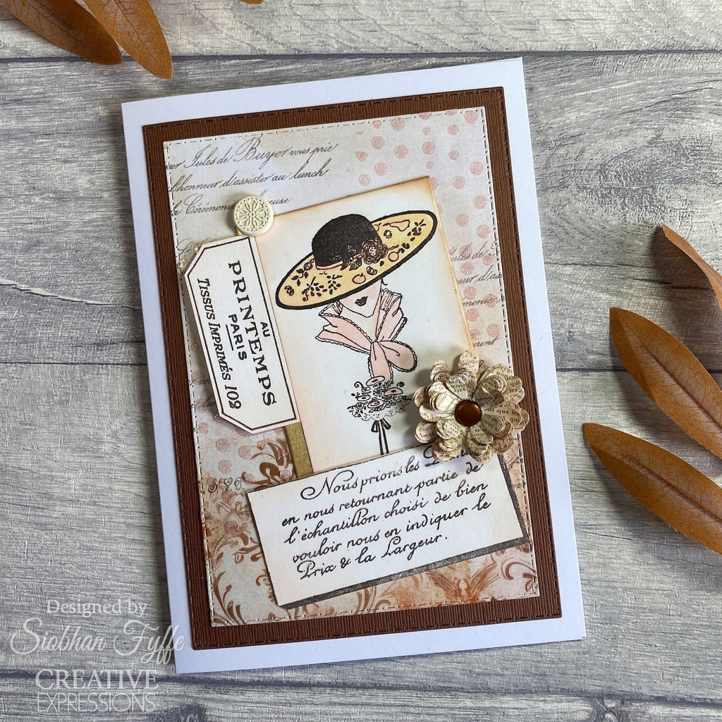 Creative Expressions Hotel de la Poste Clear Stamps cec1093 au printemps