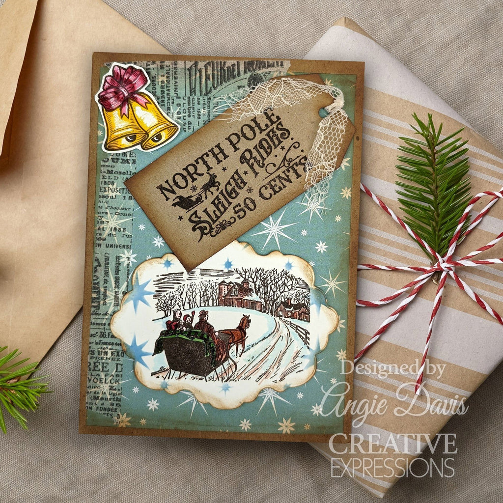 Creative Expressions Believe Clear Stamps cec1103 north pole