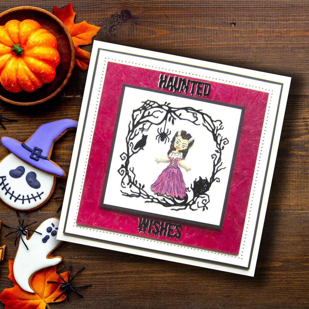 Creative Expressions Halloween Boo To You Frame Dies ced21061 haunted wishes