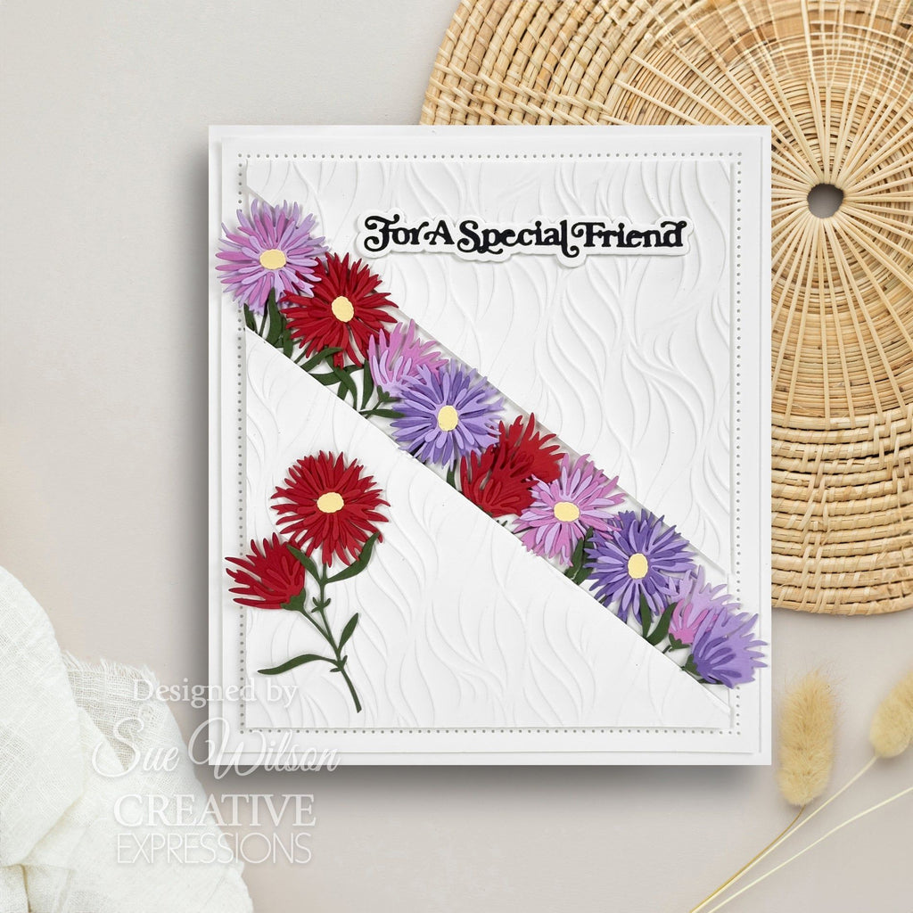 Creative Expressions Layered Flowers Aster Dies ced25063 for special friend