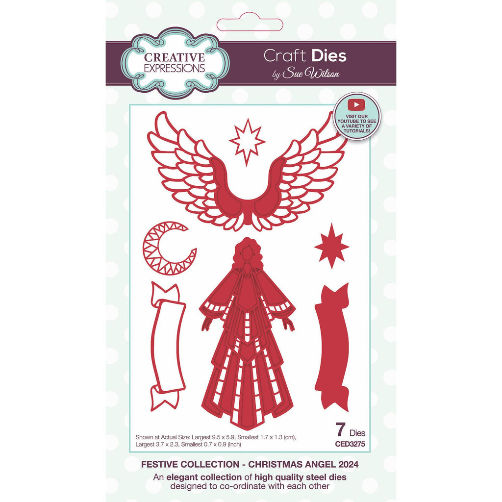 Creative Expressions 2024 Christmas Angel Dies ced3275