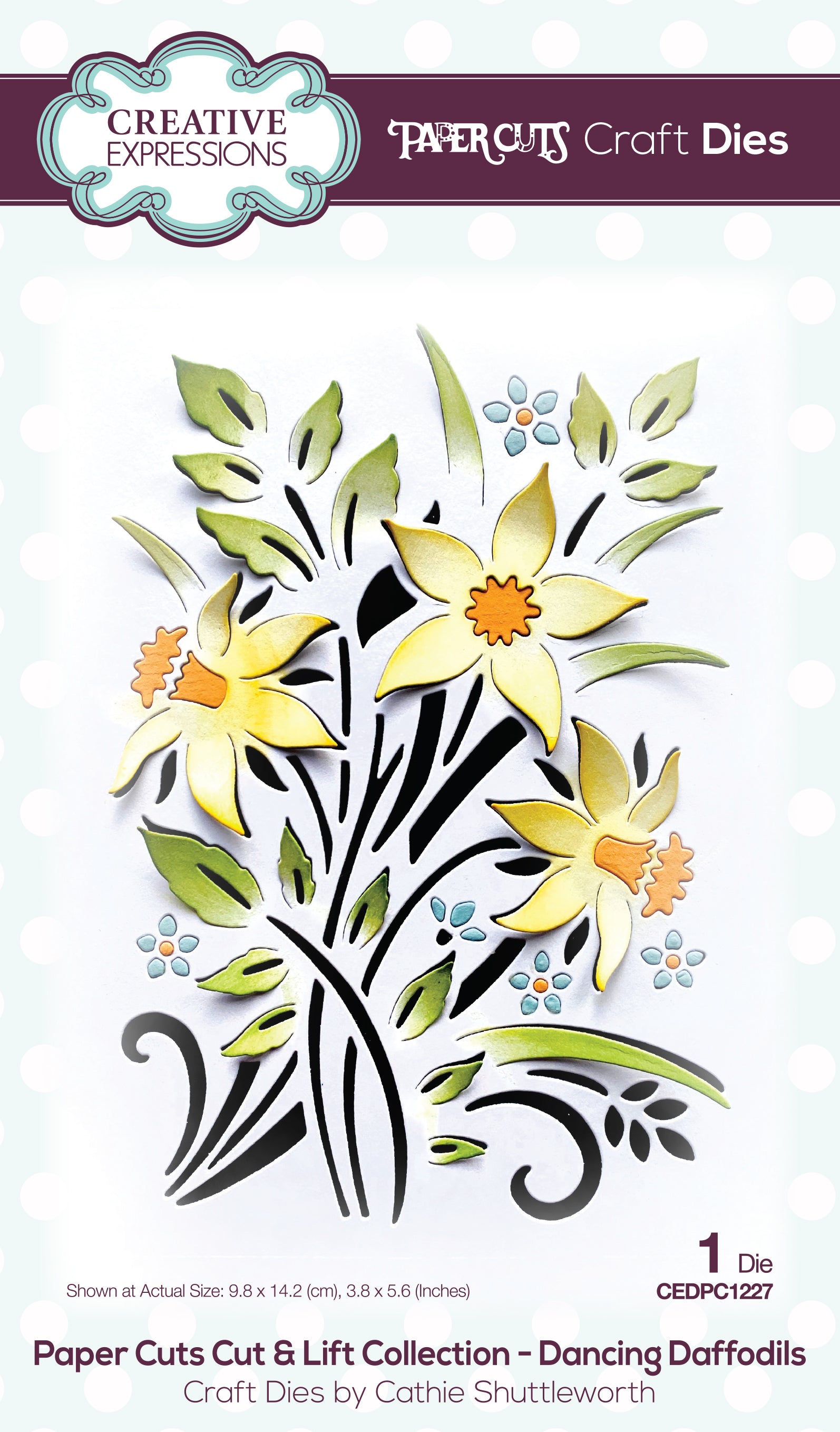 We-R-Memory Keepers - Simply Spring - 12x 12 Cardstock - Daffodil