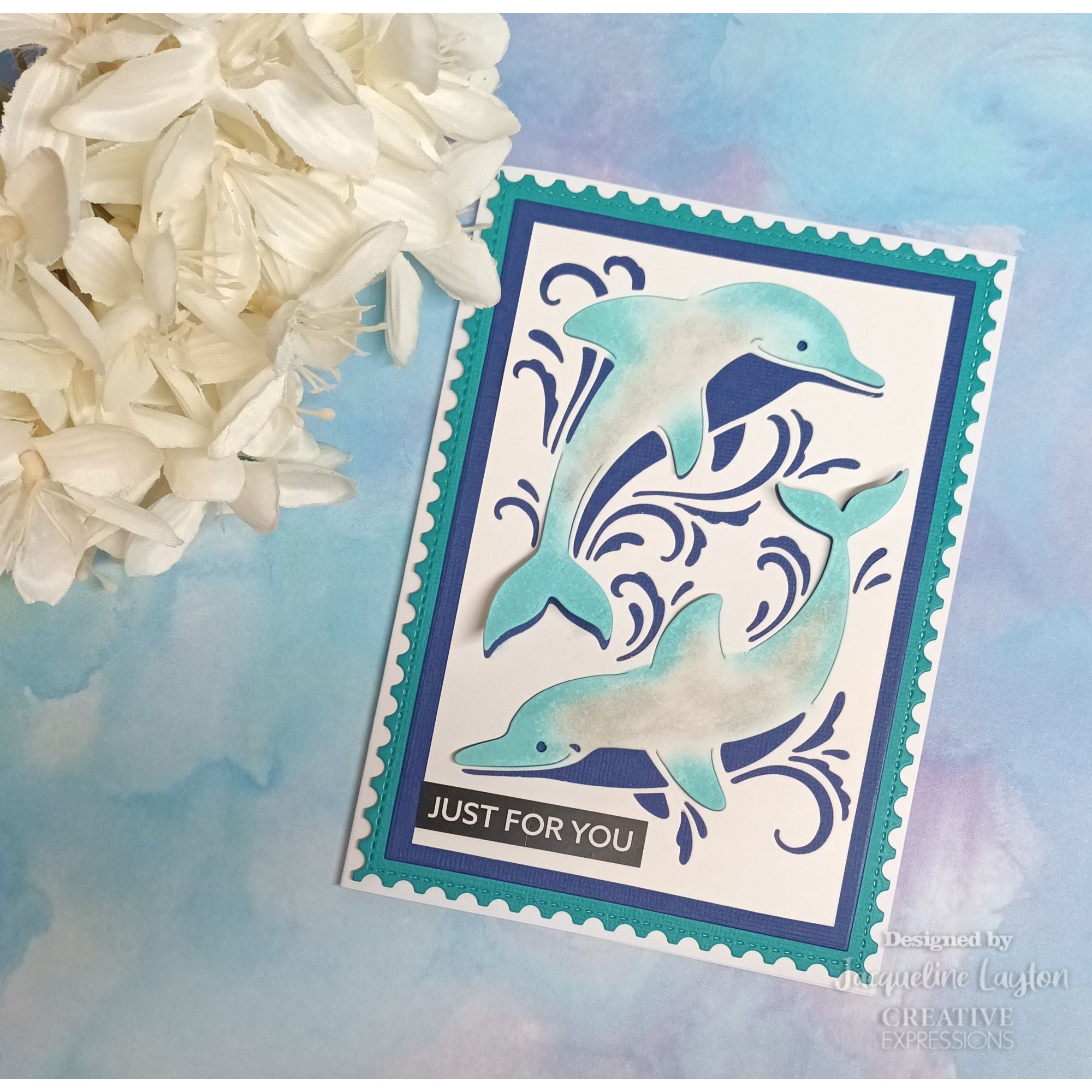 Creative Expressions Dolphin Dive Paper Cut & Lift Die Cedpc1231