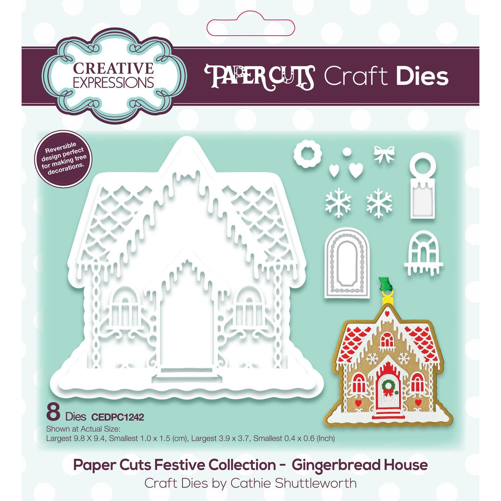 Creative Expressions Festive Gingerbread House Dies cedpc1242