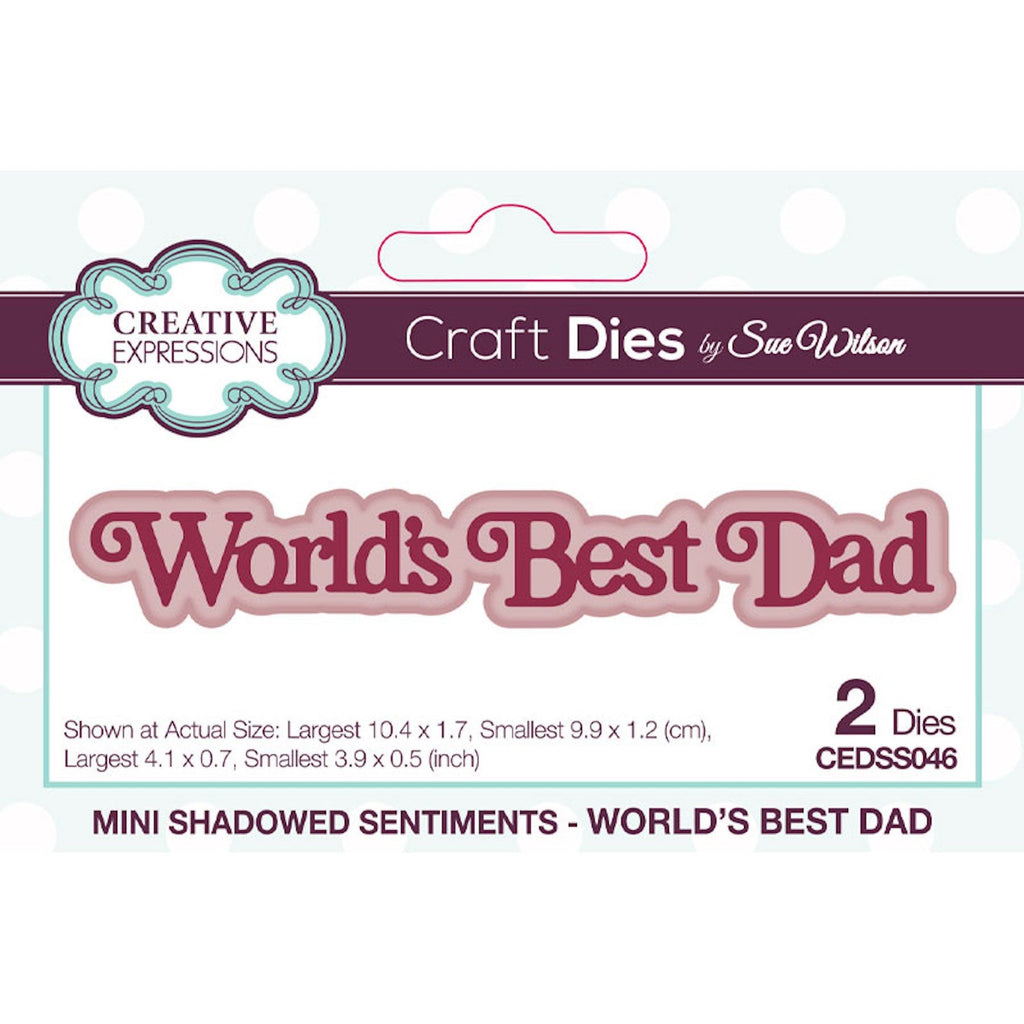 Creative Expressions World's Best Dad Dies cedss046