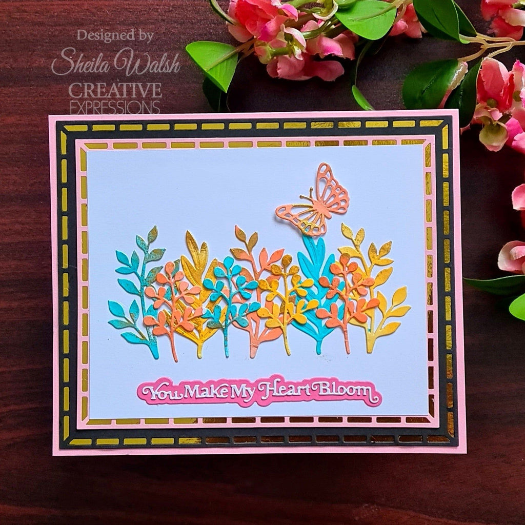 Creative Expressions You Make My Heart Bloom Dies cedss049 flowers