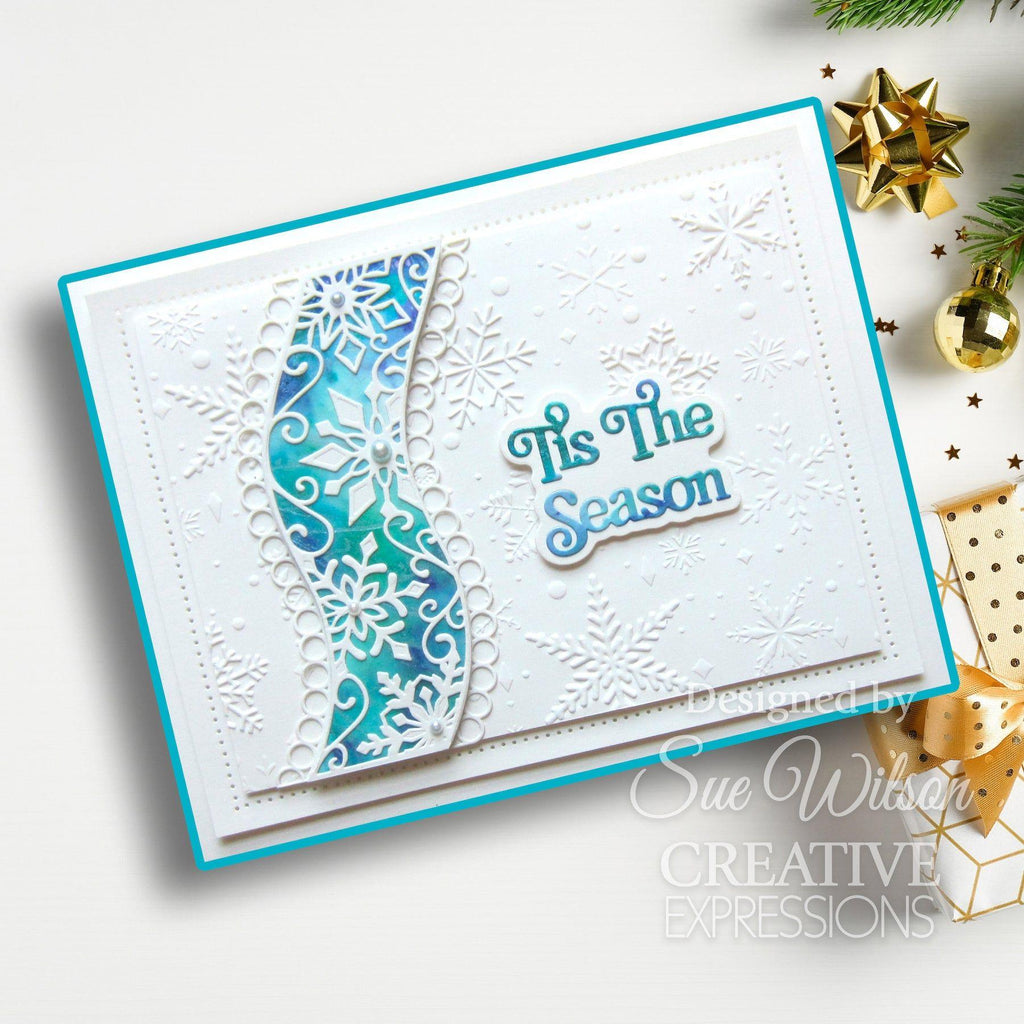 Creative Expressions Tis The Season Dies cedss052 snowflakes