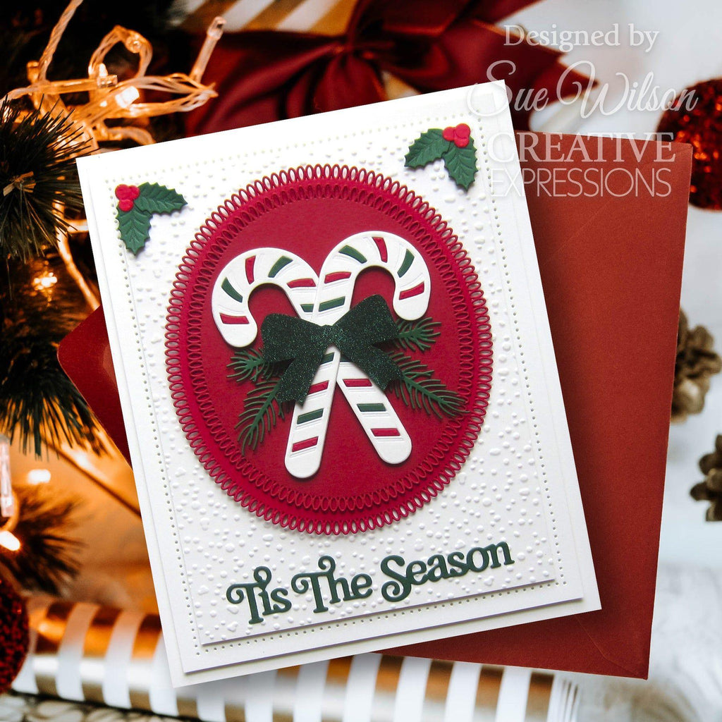 Creative Expressions Tis The Season Dies cedss052 candy canes