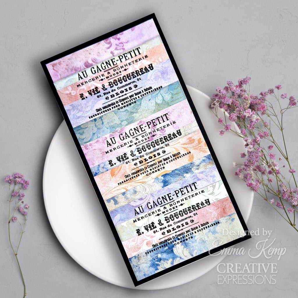 Creative Expressions Worn Elegance Paper Pad cepp0032 mercerie bonneterie