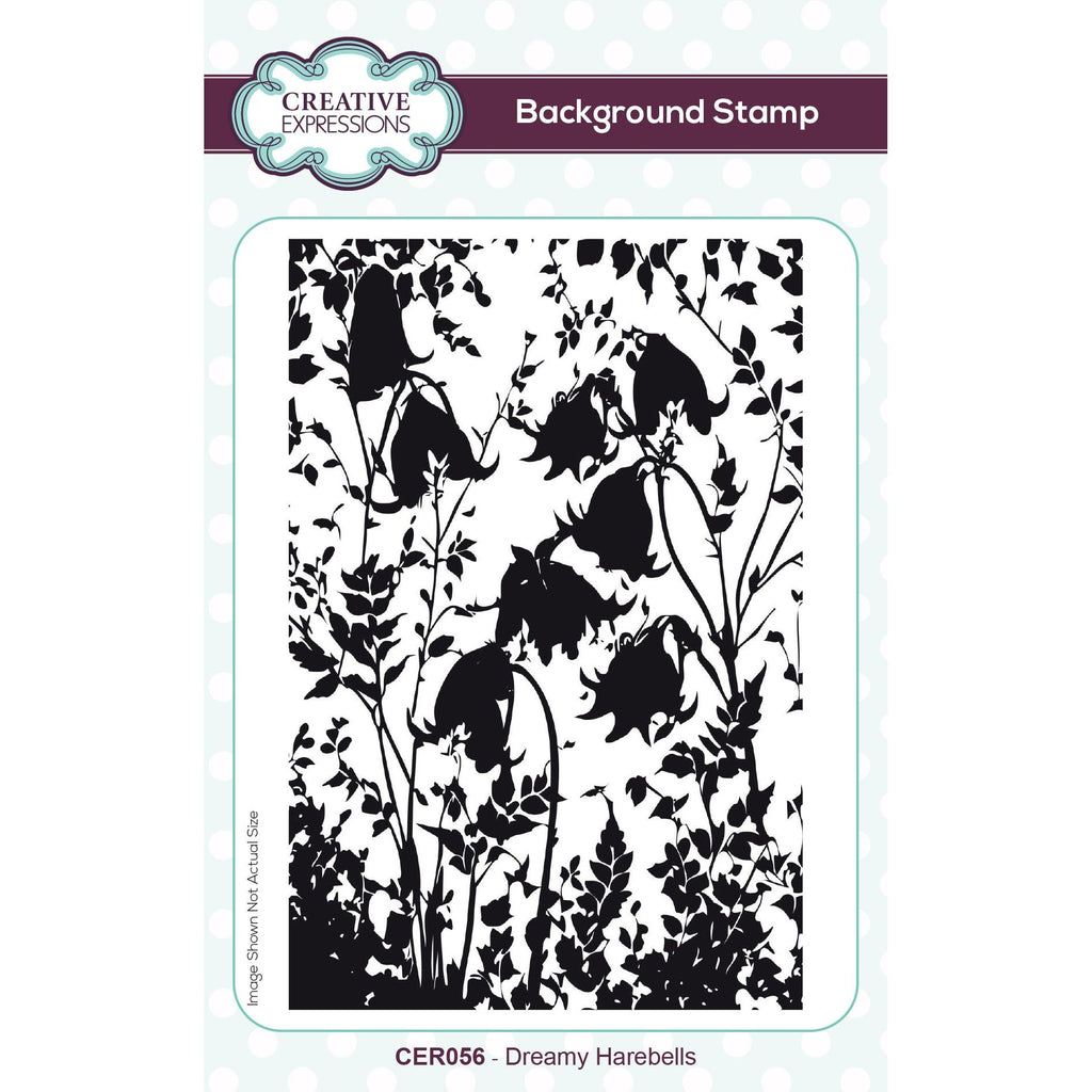 Creative Expressions Dreamy Harebells Cling Stamp cer056