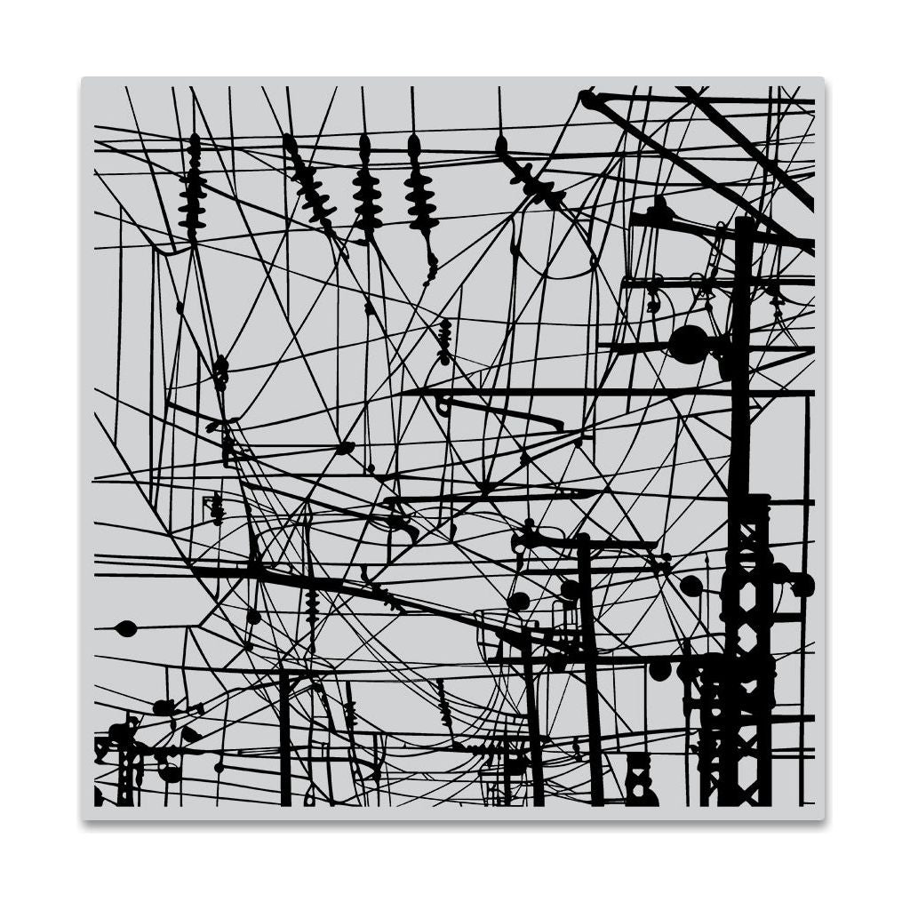 Hero Arts Power Lines Bold Prints Cling Stamp cg937