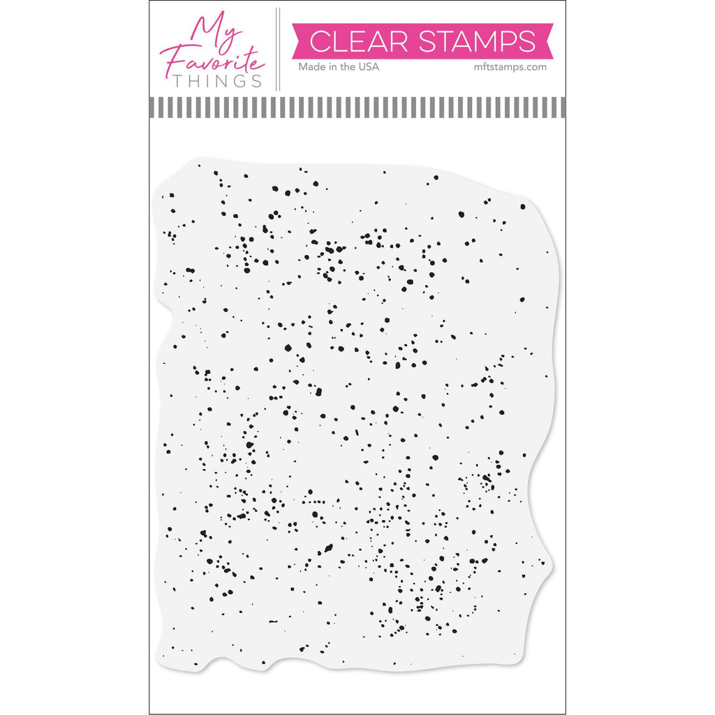 My Favorite Things BRUSH SPATTER BACKGROUND Clear Stamp CS413