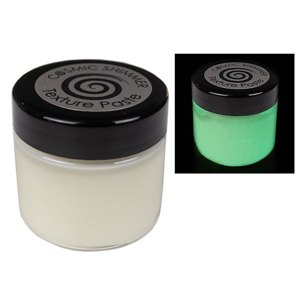 Cosmic Shimmer Glow in the Dark Texture Paste cspasteglow